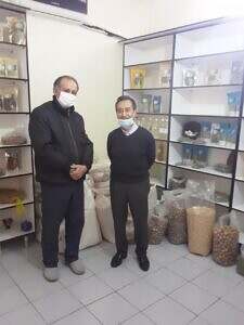 بازدید سر زده دکتر حسینی